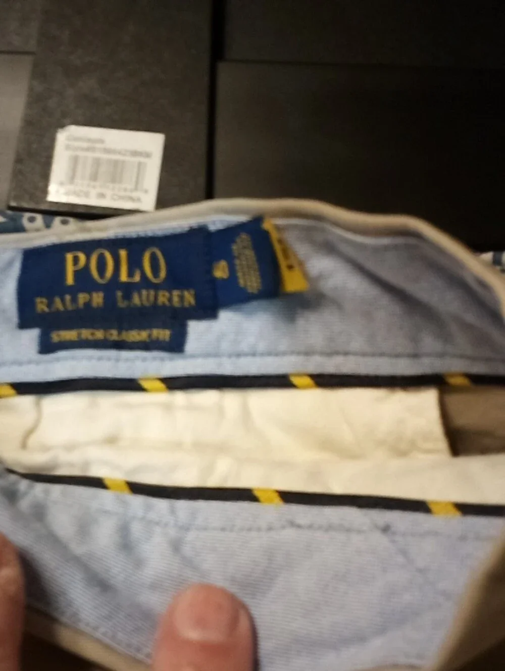 Polo by Ralph Lauren Khaki Flat-Front Shorts, Perfect For The Fall. Classic Polo